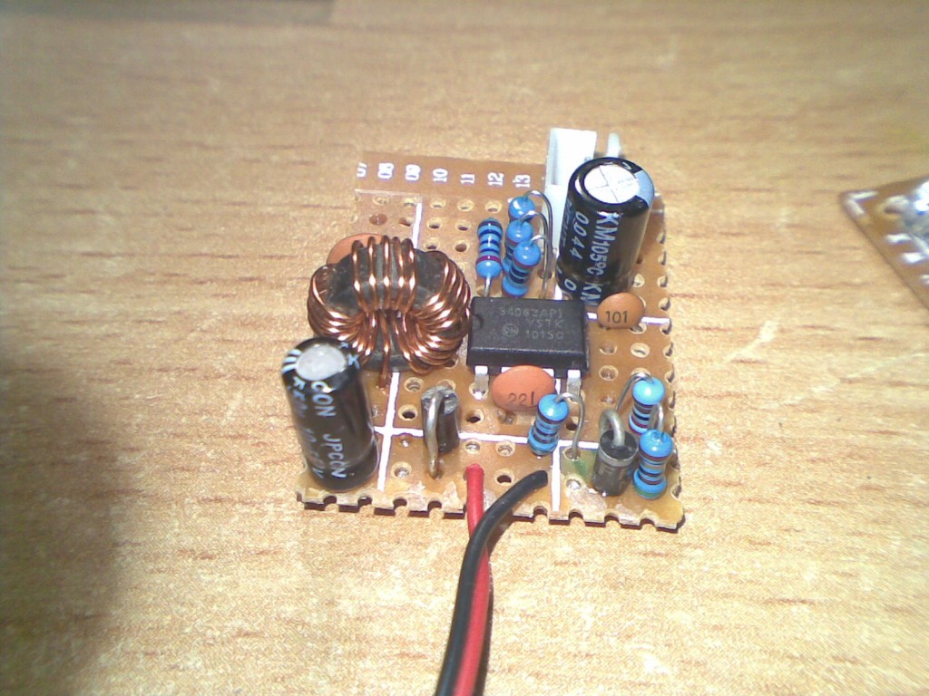 基于 34063 的 LED 驱动电路：组装与调试 | dword 的狗窝